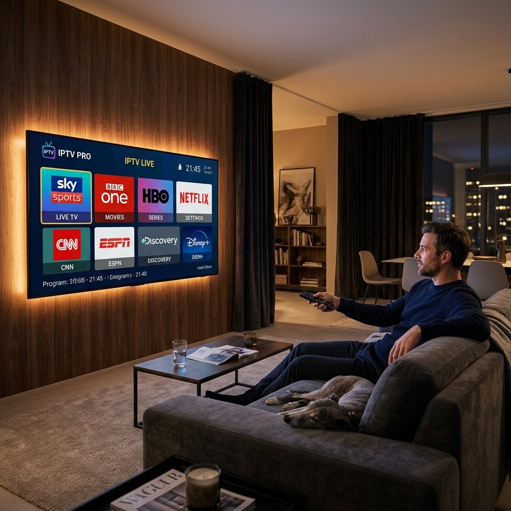 Décodeur IPTV avec code
